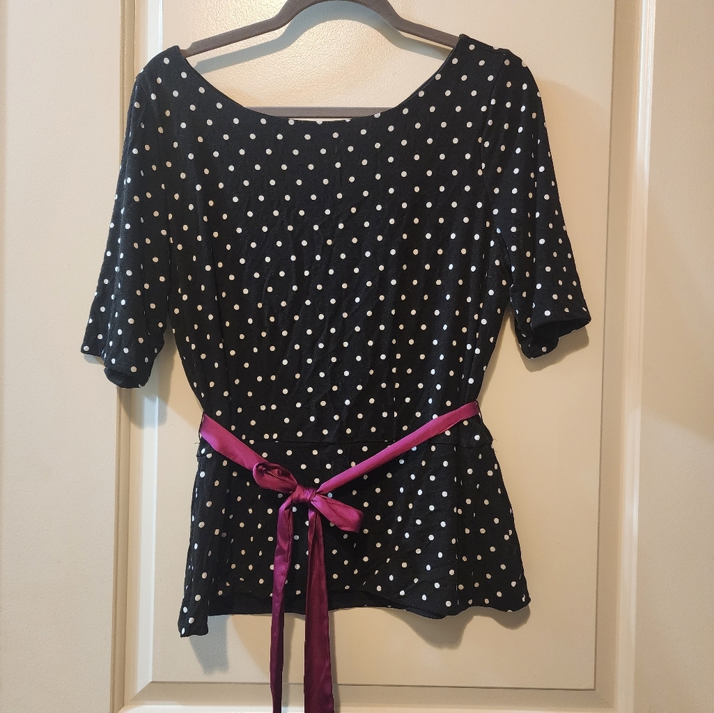 Belted top